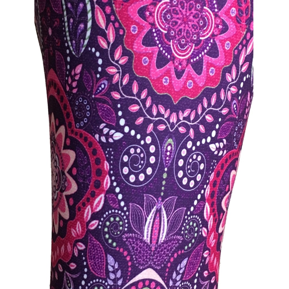 Charlies Project Kid's Size L/XL Jewel Paisley Leggings NWT w Original Dust Bag